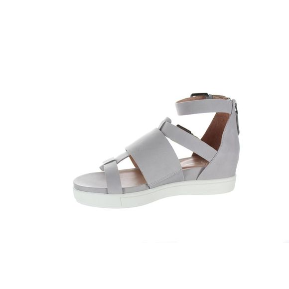 Linea Paolo Womens Renata Rock Leather Ankle Strap Sandals Size 6.5 Medium (B, - Picture 3 of 4